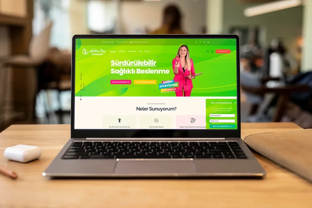 Dietitian Meltem B. - Website Design görsel 2