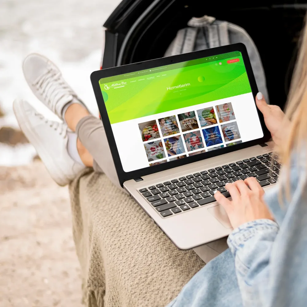Dietitian Meltem B. - Website Design görsel 3
