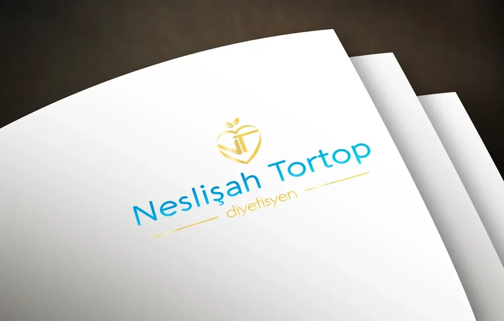 Dietitian Neslişah T. - Logo Design görsel 2
