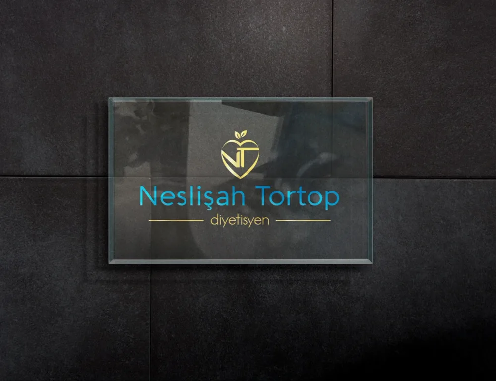 Dietitian Neslişah T. - Logo Design görsel 4
