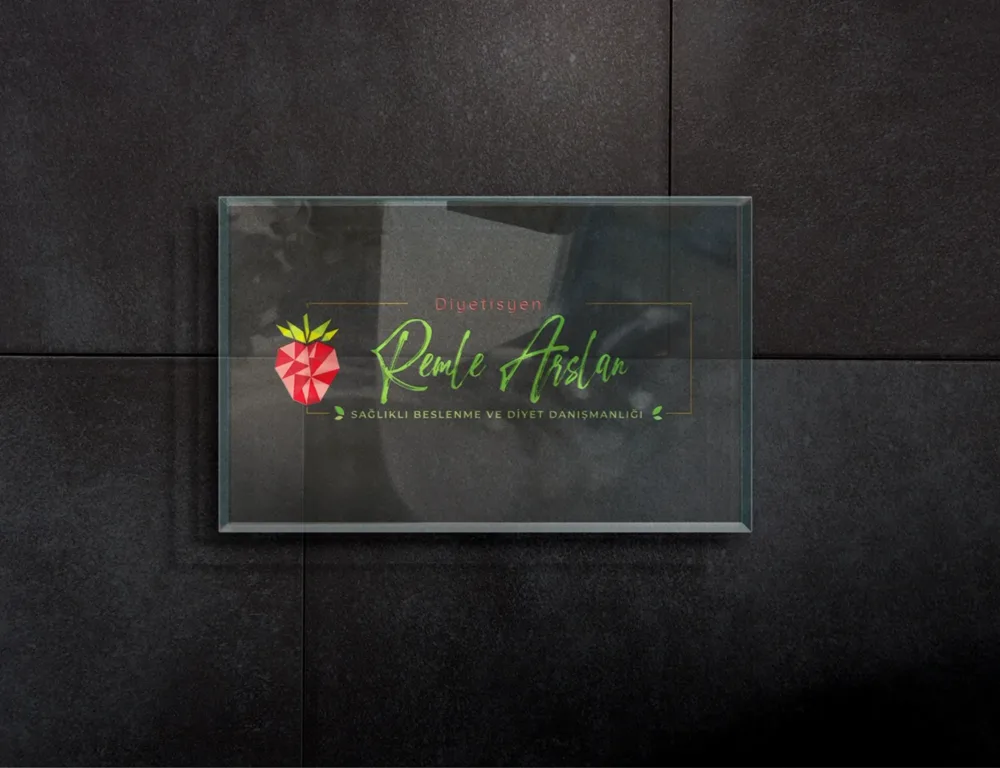 Dietitian Remle A. - Logo Design görsel 4