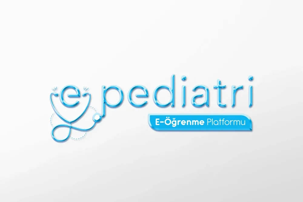 E-pediatri - logo design görsel 3