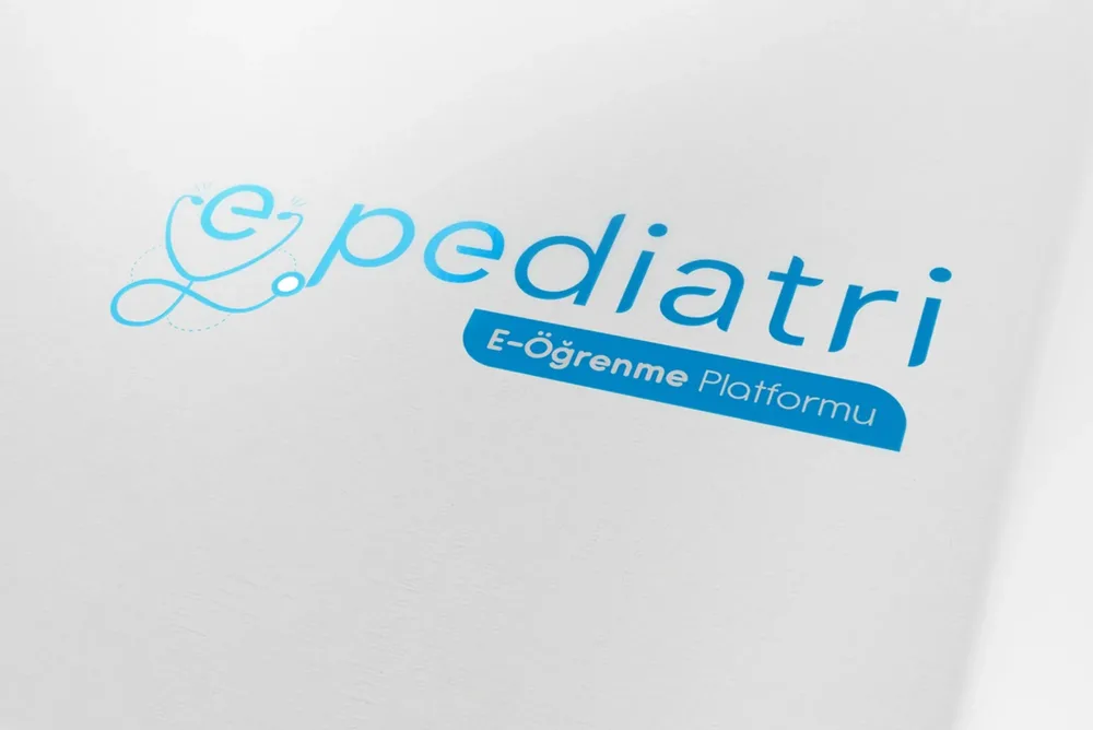 E-pediatri - logo design görsel 4