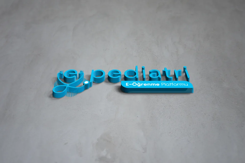 E-pediatri - logo design