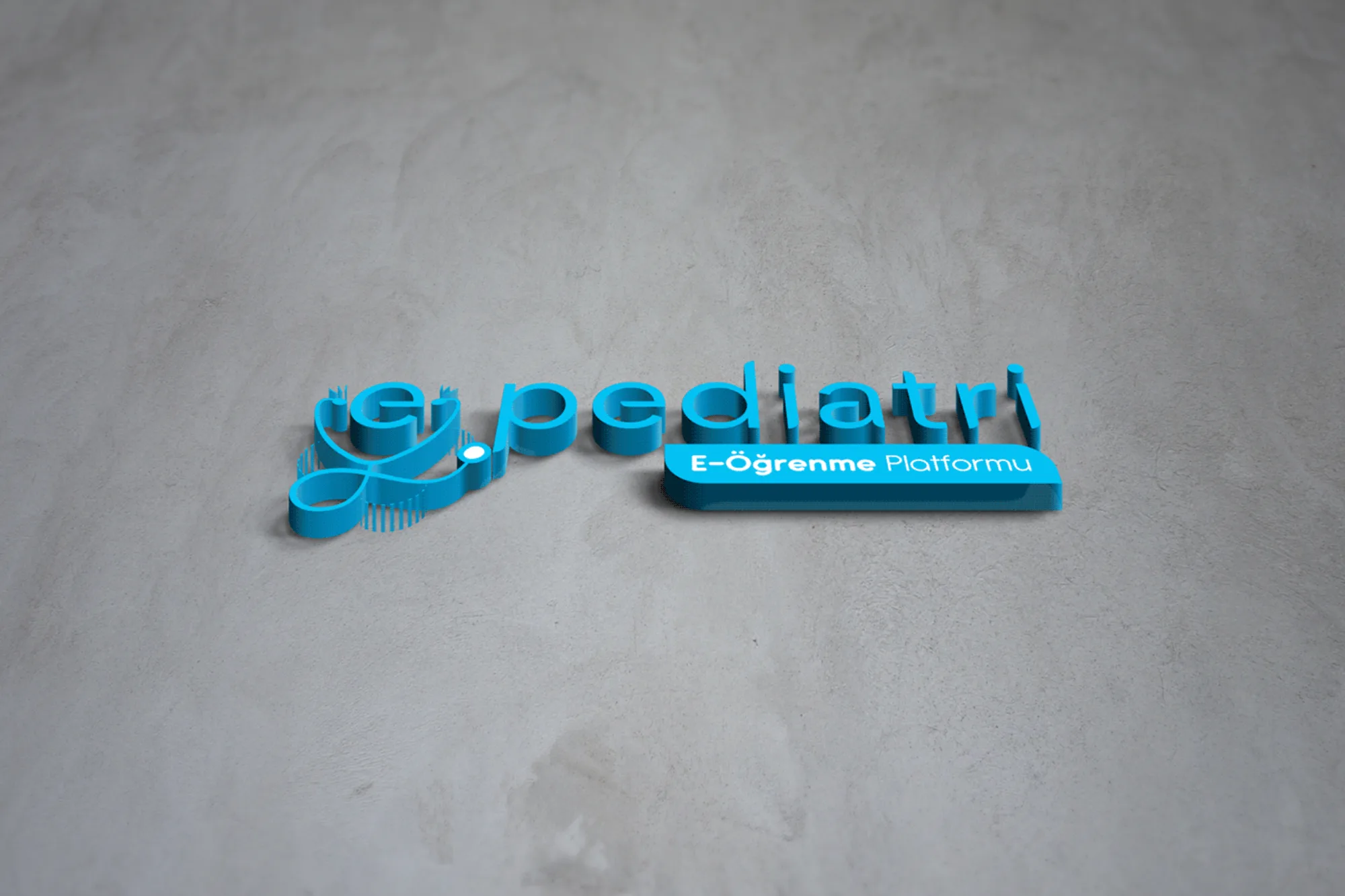 E-pediatri - logo design