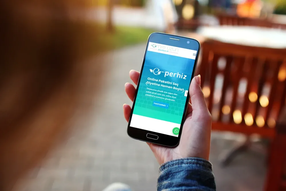 E-Perhiz - Online Diet Website Design görsel 1