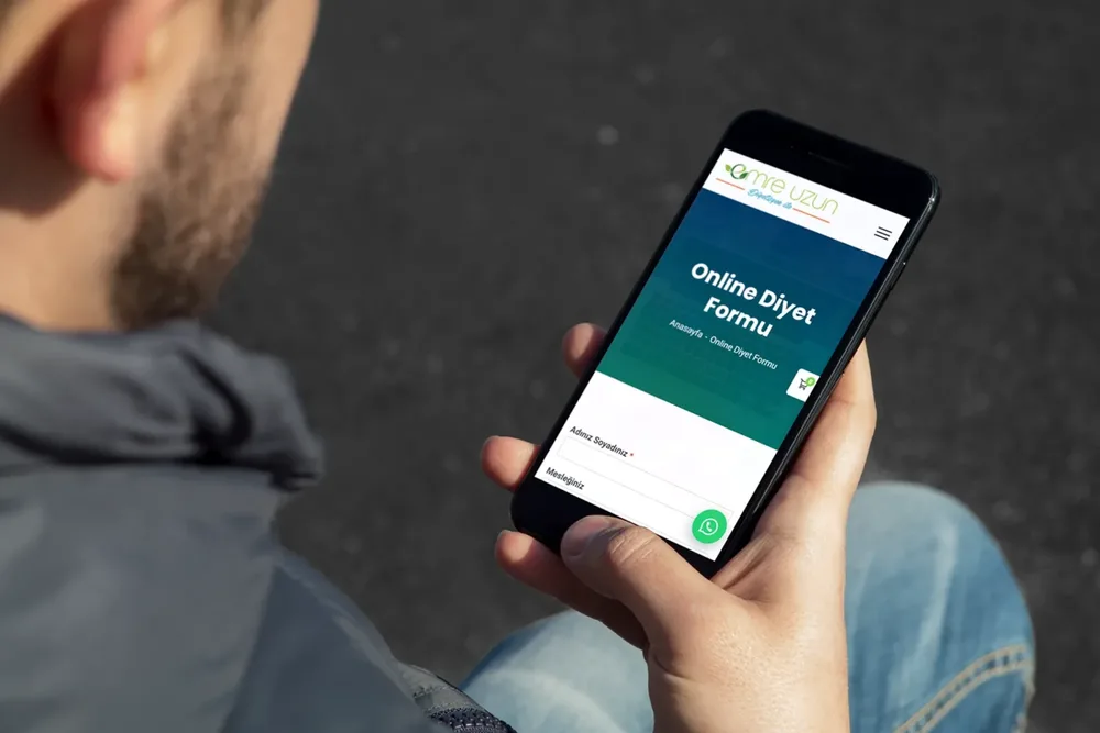 E-Perhiz - Online Diet Website Design görsel 4