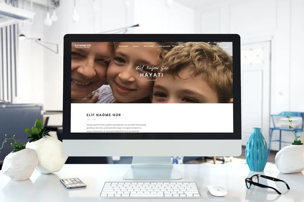 Elif Nağme Gür - Official Web Site Design & Develop görsel 3