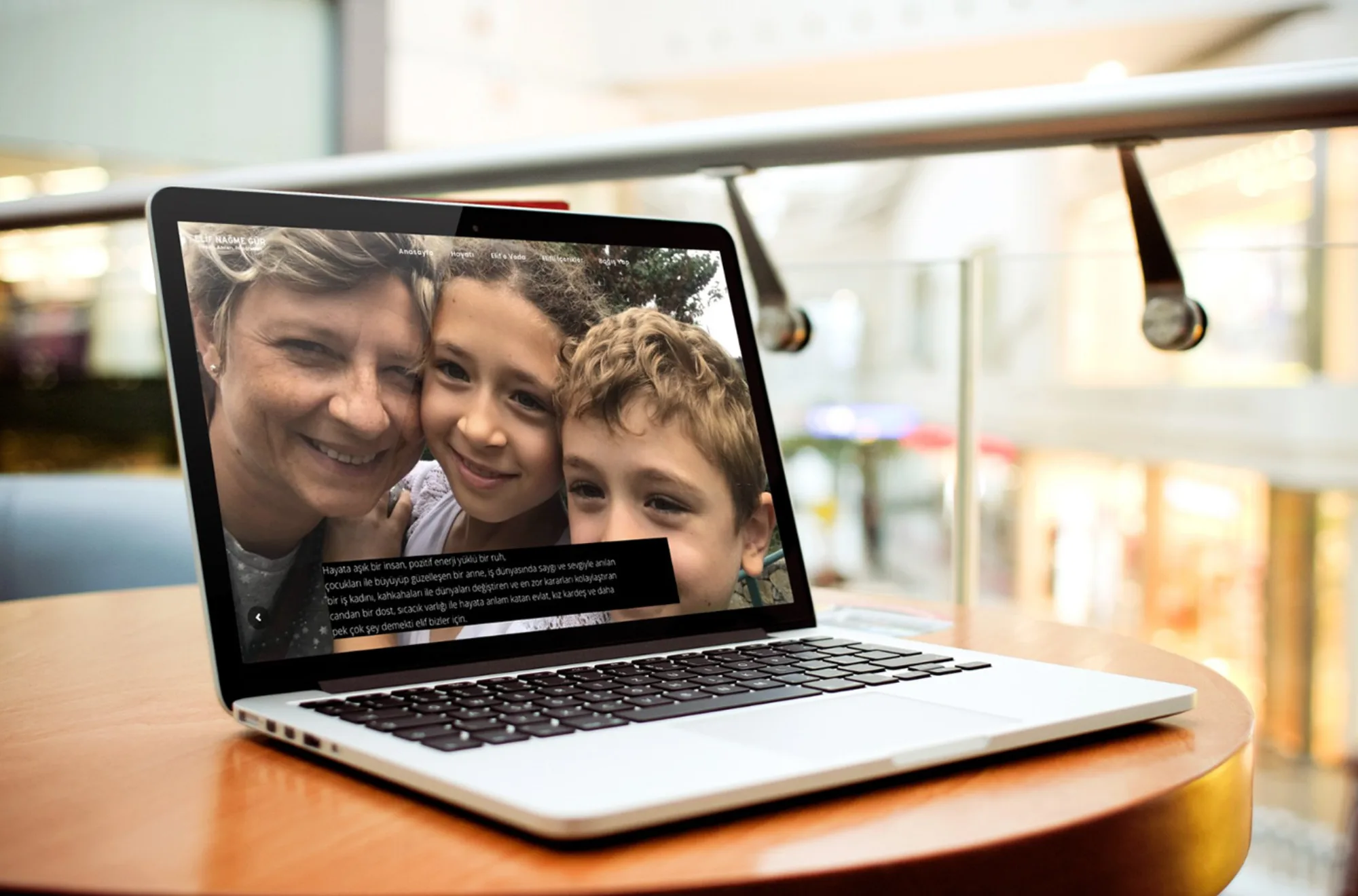 Elif Nağme Gür - Official Web Site Design & Develop