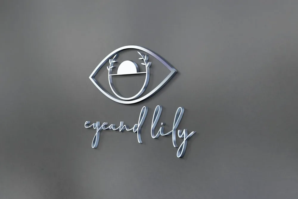 Eye & Lily - Logo Design görsel 1