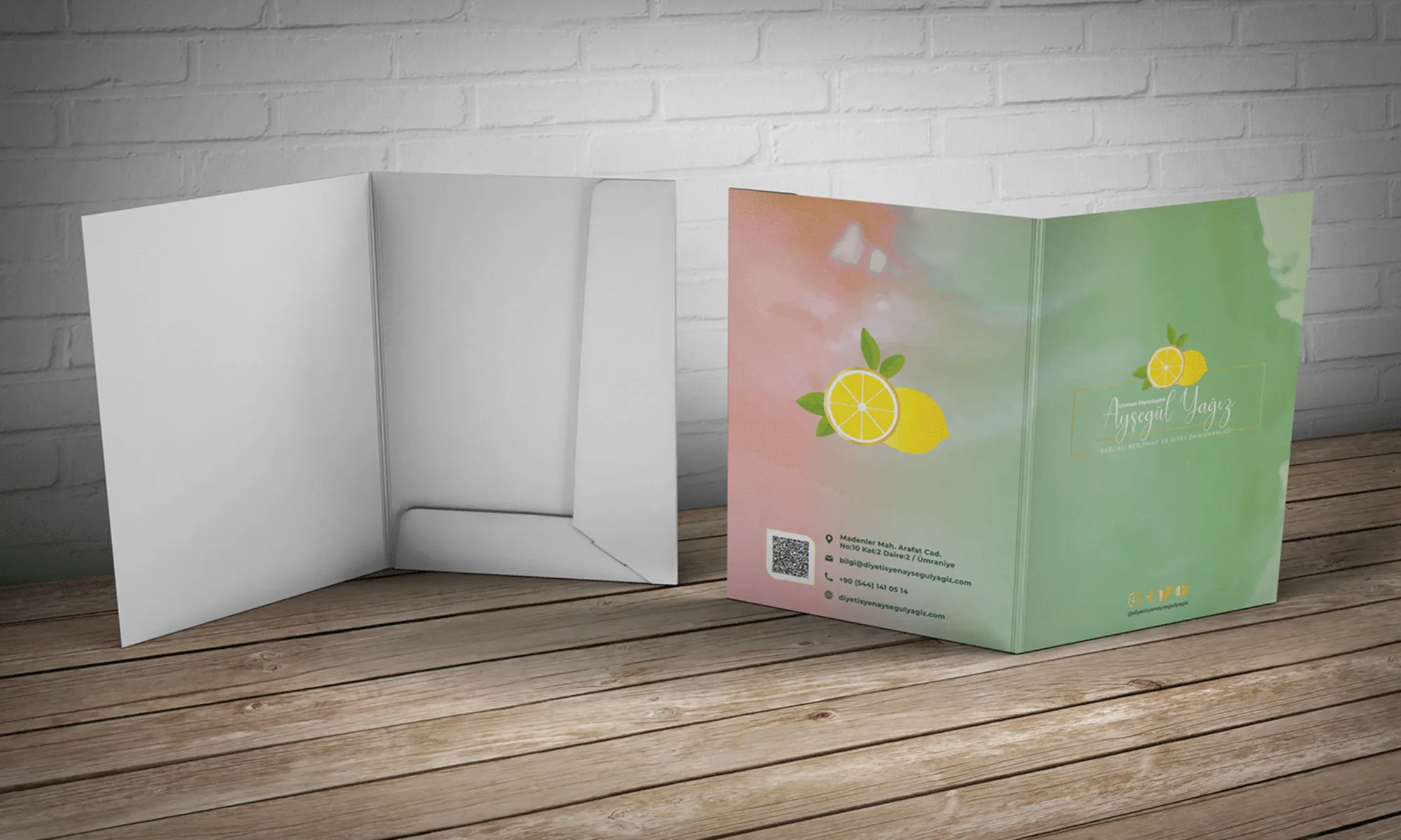 Folder Design - Dietitian Ayşegül Y.