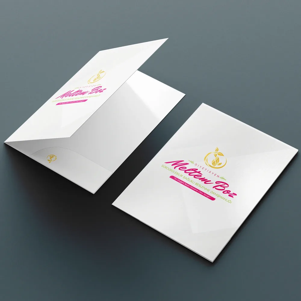 Folder design - Dietitian Meltem B.