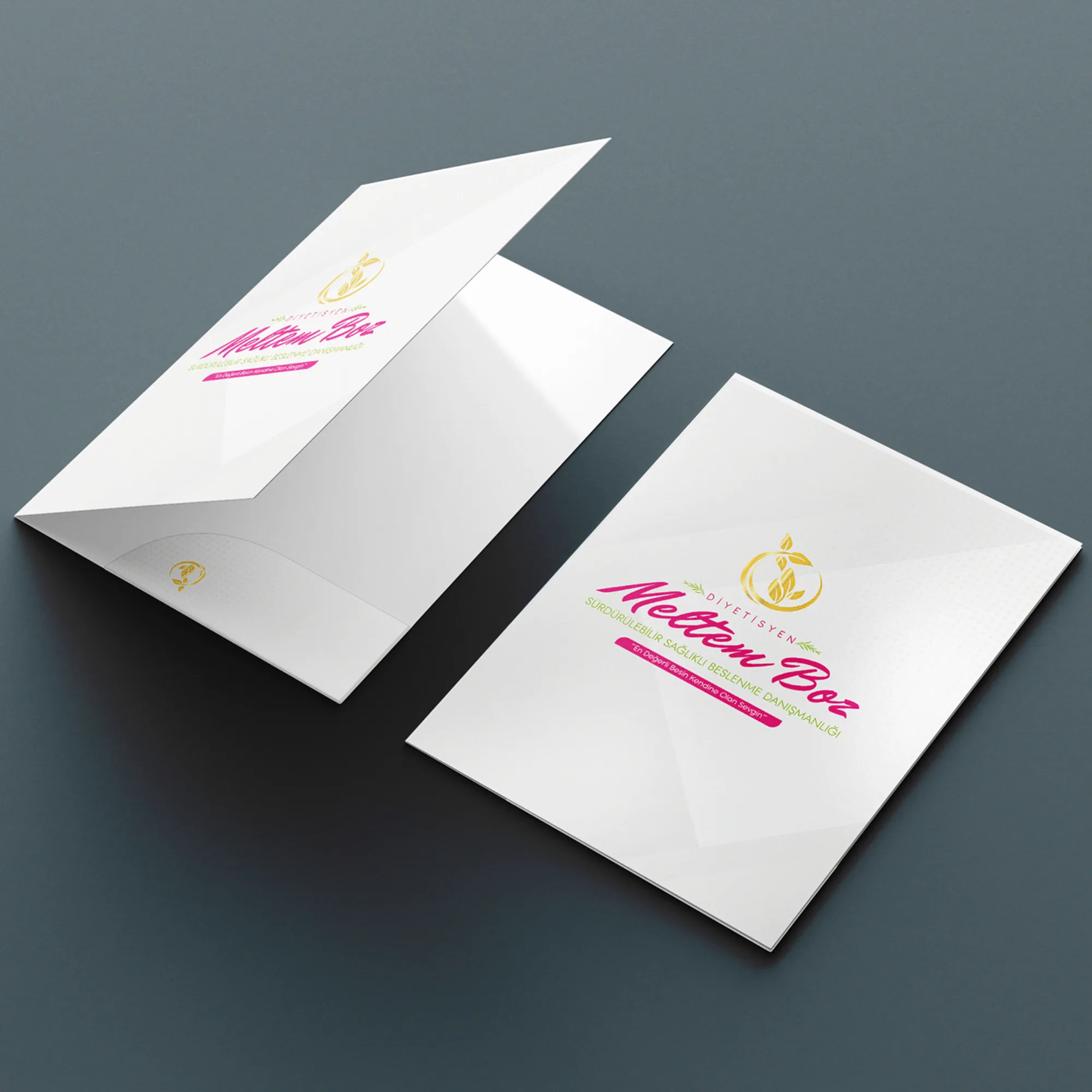 Folder Design - Dietitian Meltem B.