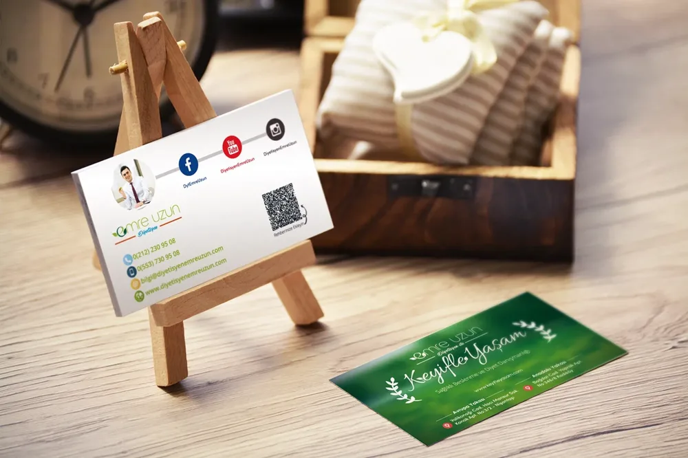Keyifle Yaşam - Business Card Design görsel 1