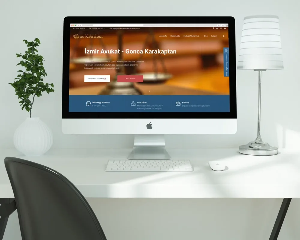 Lawyer Website: Attorney Gonca K. image 2