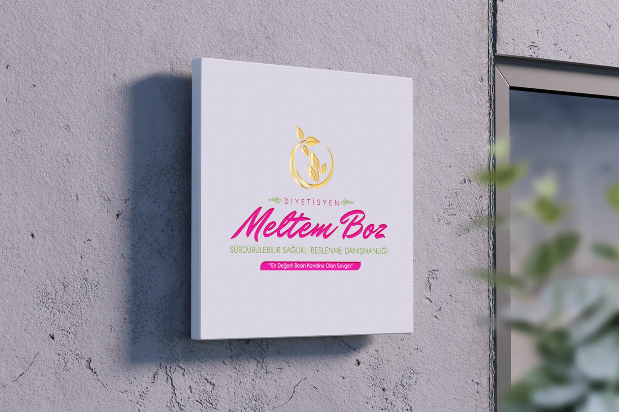 Logo Design - Dietitian Meltem B.