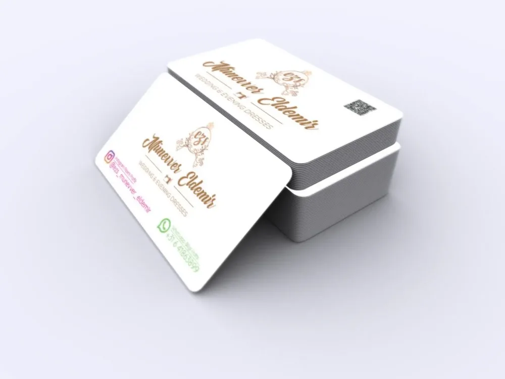 Münevver Eldemir - Business Card Design görsel 3