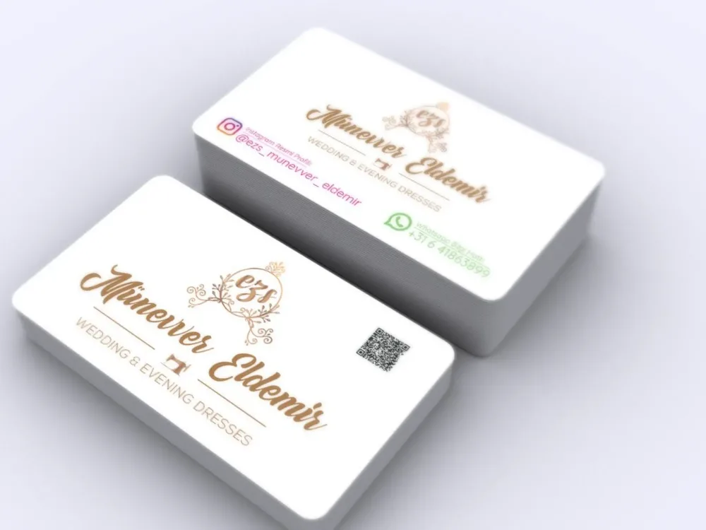 Münevver Eldemir - Business Card Design görsel 4