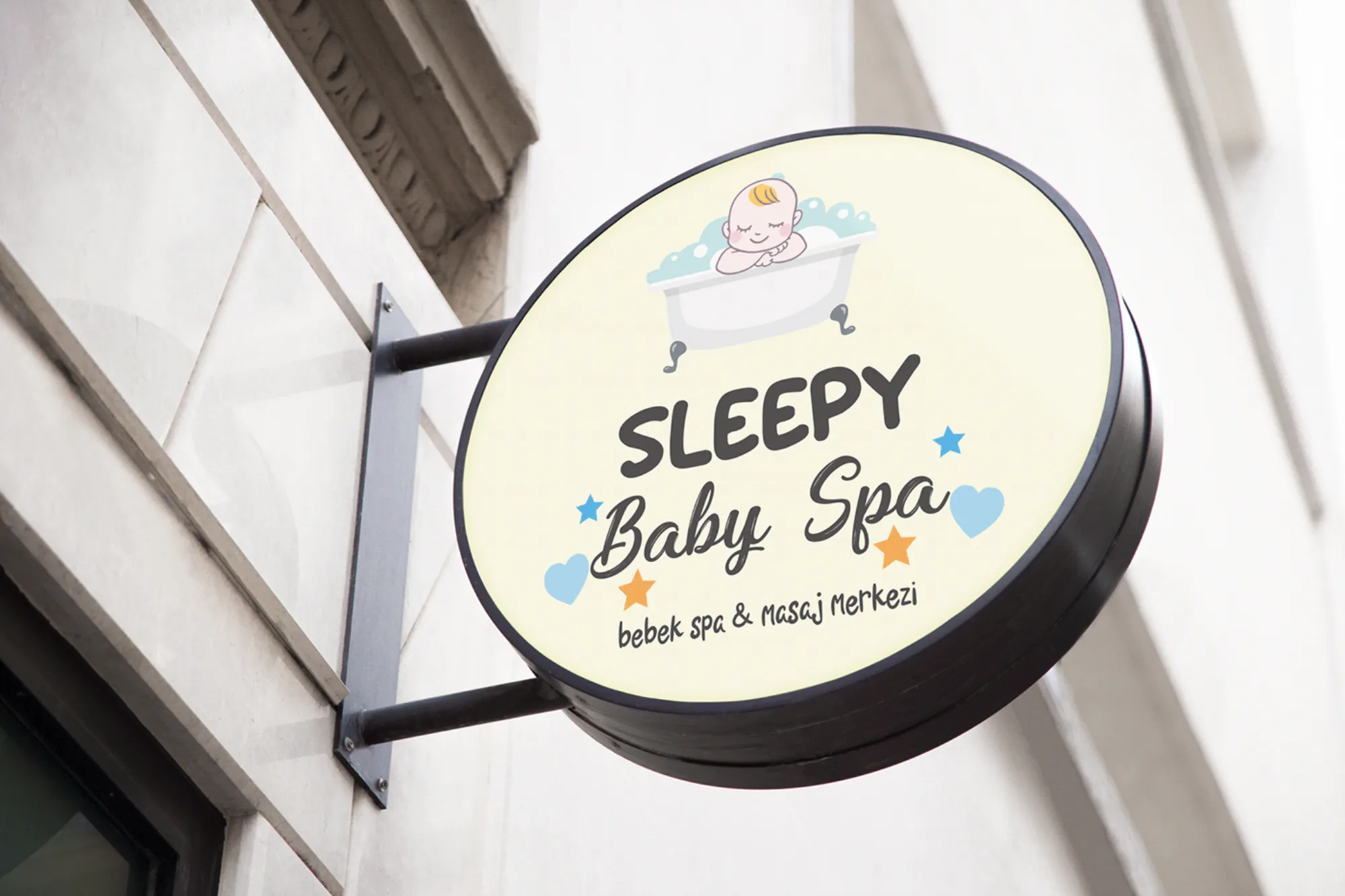 Sleepy Baby Spa - Logo Design