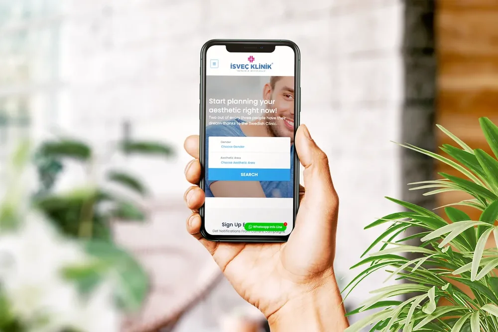 İsveç Klinik - Clinic Website Design görsel 4
