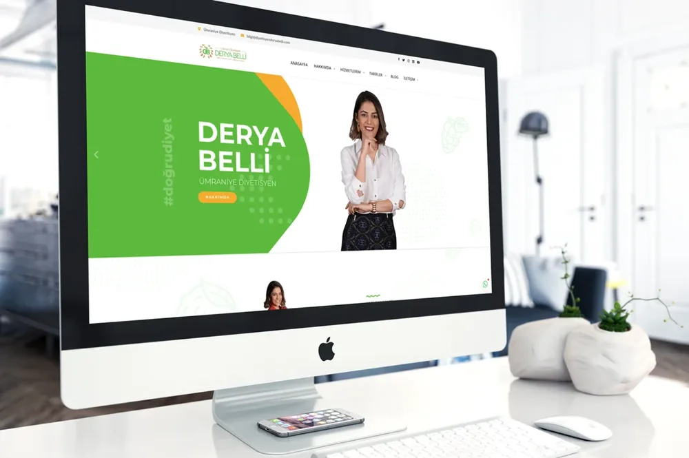 Website Design - Dietician Derya Belli image 1