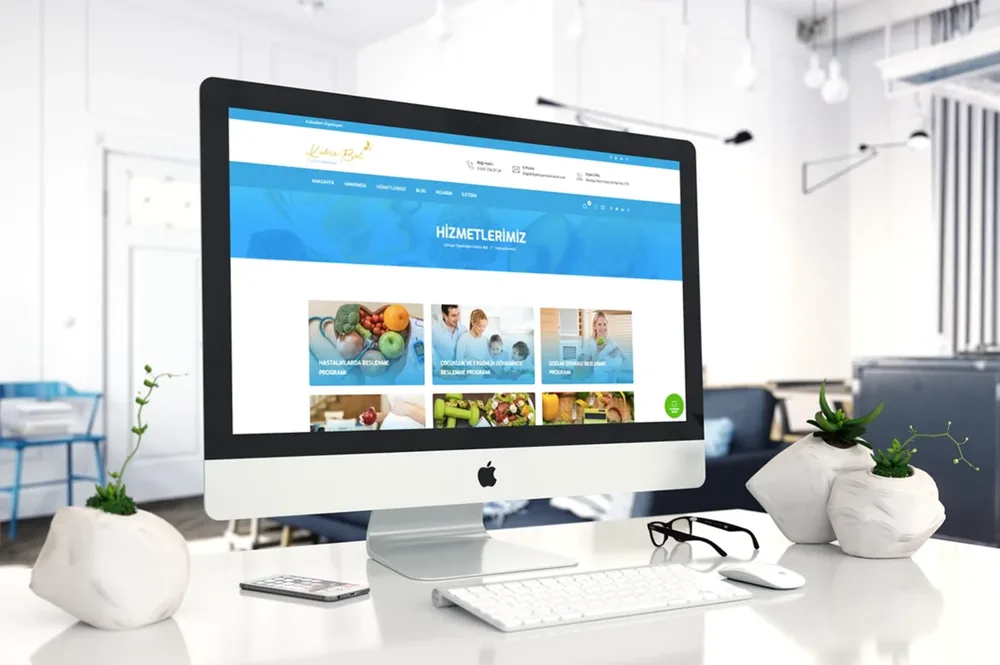 Website Design - Dietitian Kübra B. görsel 1