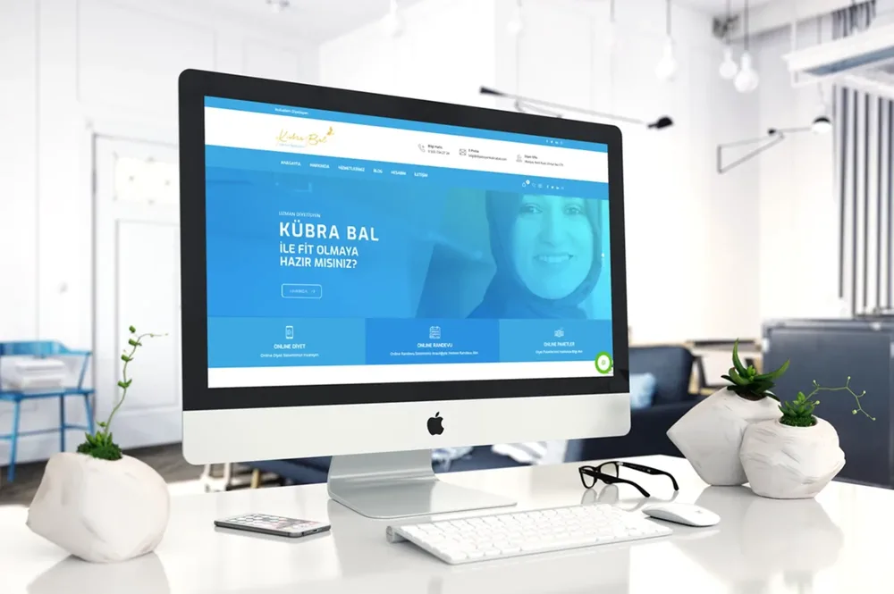Website Design - Dietitian Kübra B. görsel 2
