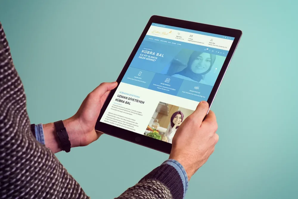 Website Design - Dietitian Kübra B. görsel 3